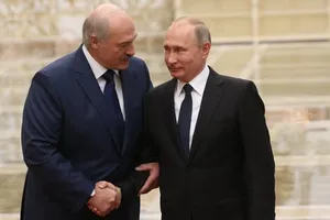 Путін і Лукашенко