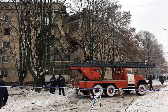 Взрыв в Фастове