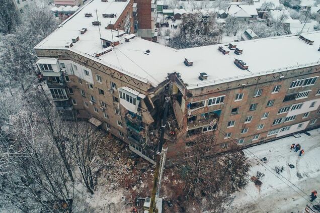 Вибух у Фастові: з'явилися свіжі фото зруйнованого будинку