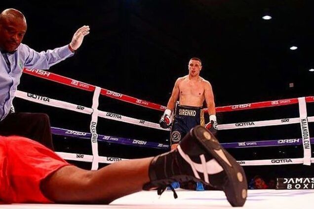 Непобедимый украинский боксер выиграл бой брутальным нокаутом