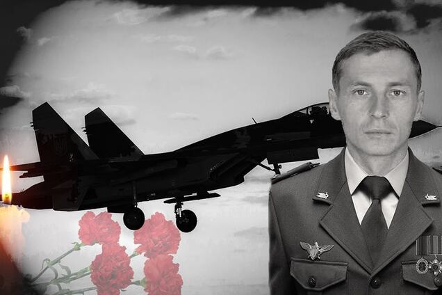 ''Грустит небо и Украина'': на Житомирщине попрощались с погибшим пилотом Су-27