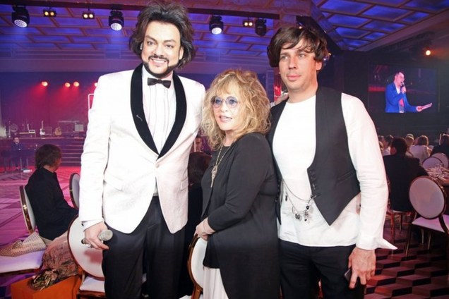 Кіркоров, Пугачова і Галкін