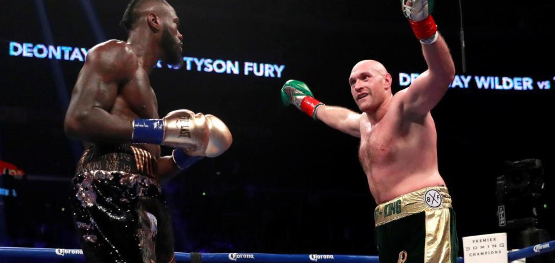 Уайлдер і Ф'юрі завершили незвичайним результатом бій з двома нокдаун