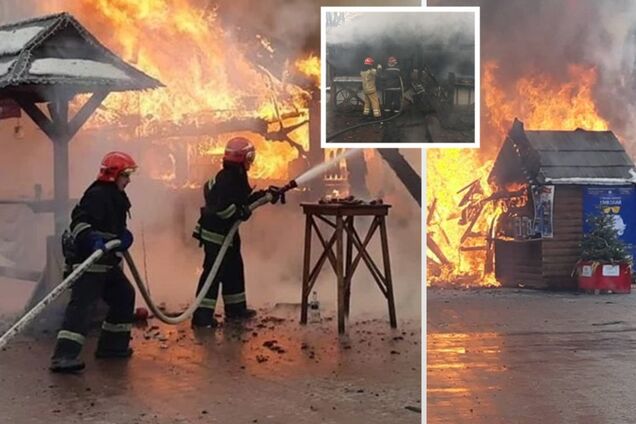 Во Львове прогремело несколько взрывов на рождественской ярмарке: есть пострадавшие