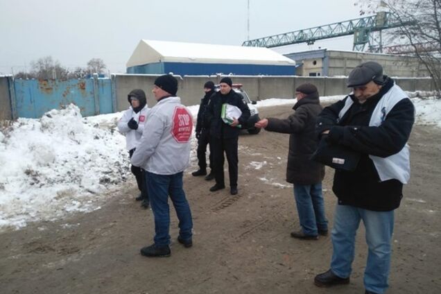 Титушки ''Мостобуда'' разгромили пикет активистов