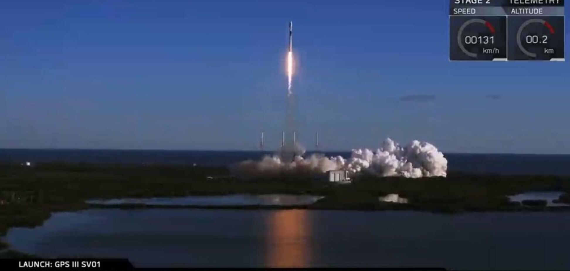 У США з п'ятої спроби запустили в космос ракету Falcon 9: видовищне відео