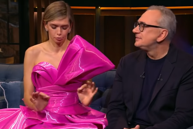 ''Под кайфом'': Брежнева опозорилась у Урганта на росТВ