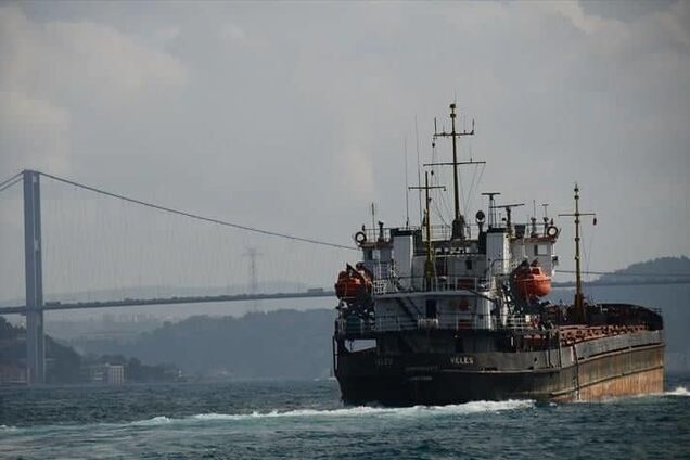 У Чорному морі сів на мілину суховантаж-порушник