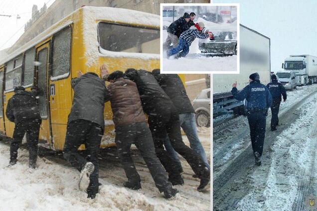 Ураганний вітер і завірюха: Україну накрила негода