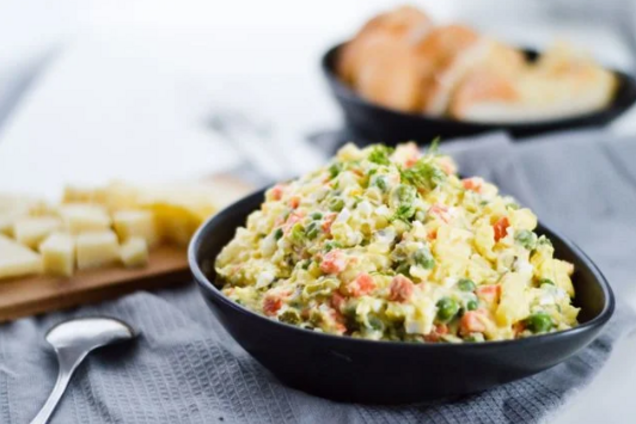 Как приготовить вегетарианский оливье: лучший рецепт