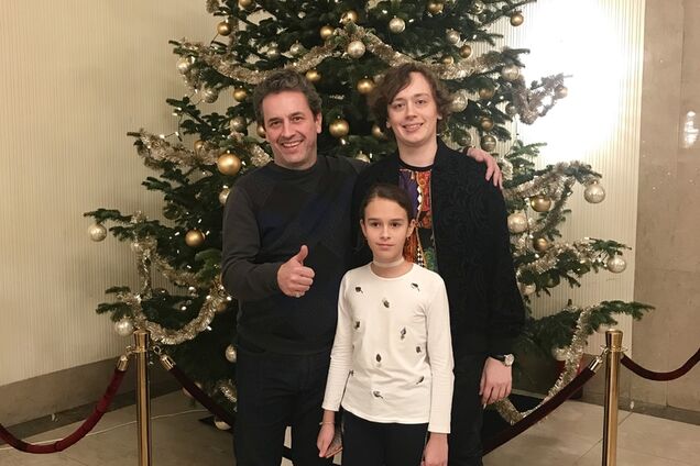 Украинский певец отметил день рождения сына в рождественской Вене