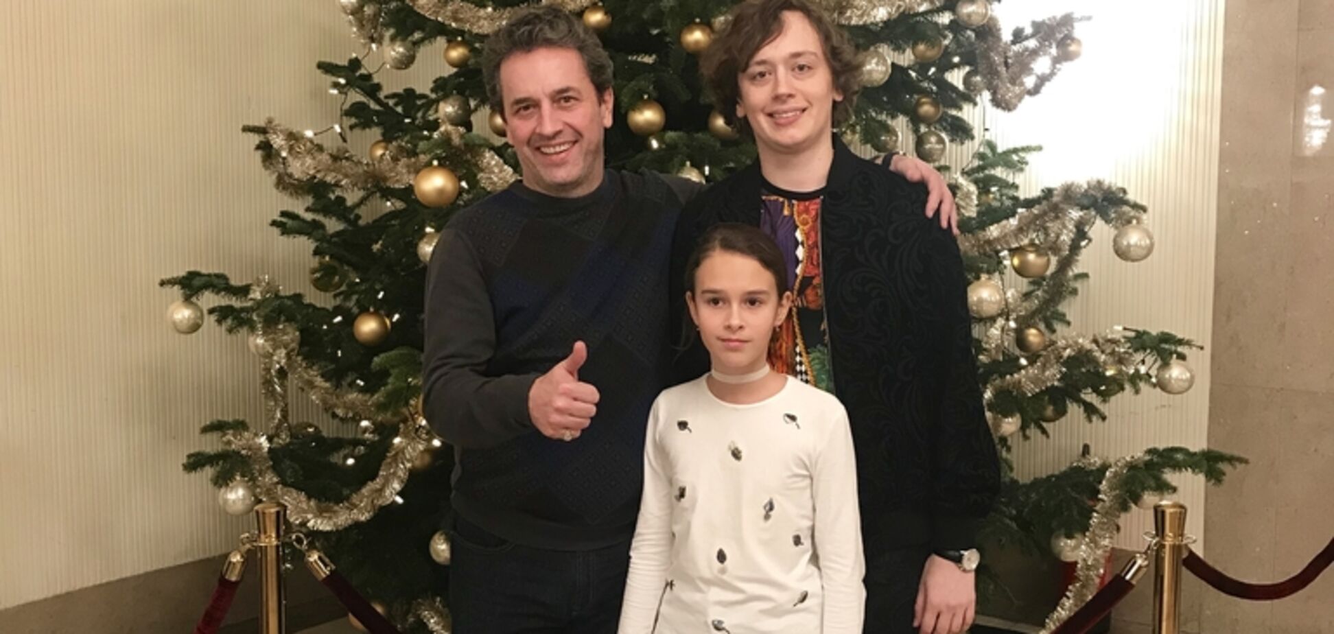 Украинский певец отметил день рождения сына в рождественской Вене