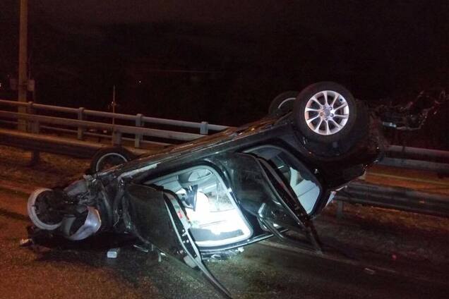 ''Форсаж отдыхает'': в Киеве водитель устроил масштабное ДТП и сбежал на попутке