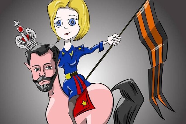 ''Чекаємо Захарову на Лаврові!'' Кримська ''няша'' Поклонська зганьбилася через відео на коні