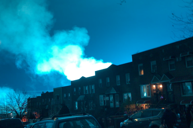 Ярко-голубое сияние: американцы заметили в небе необычное явление