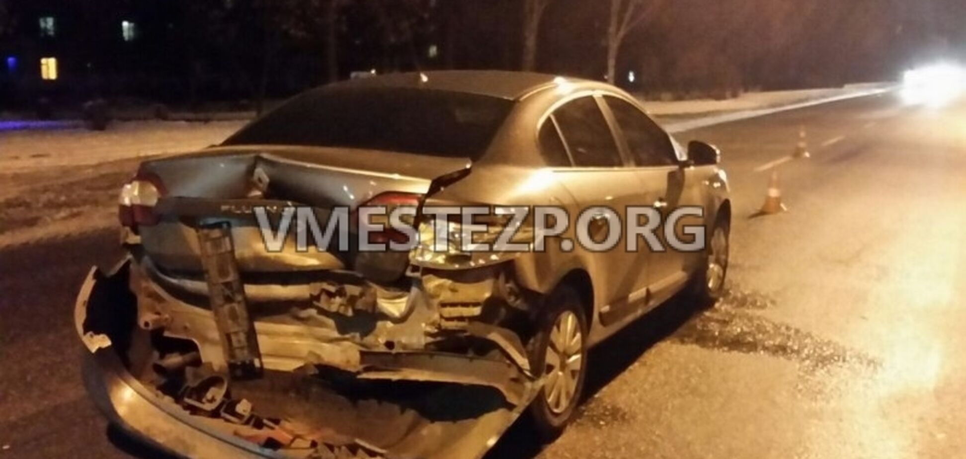 В Запорожье пьяный водитель на KIA въехал в другое авто и пытался сбежать с места ДТП (ВИДЕО)