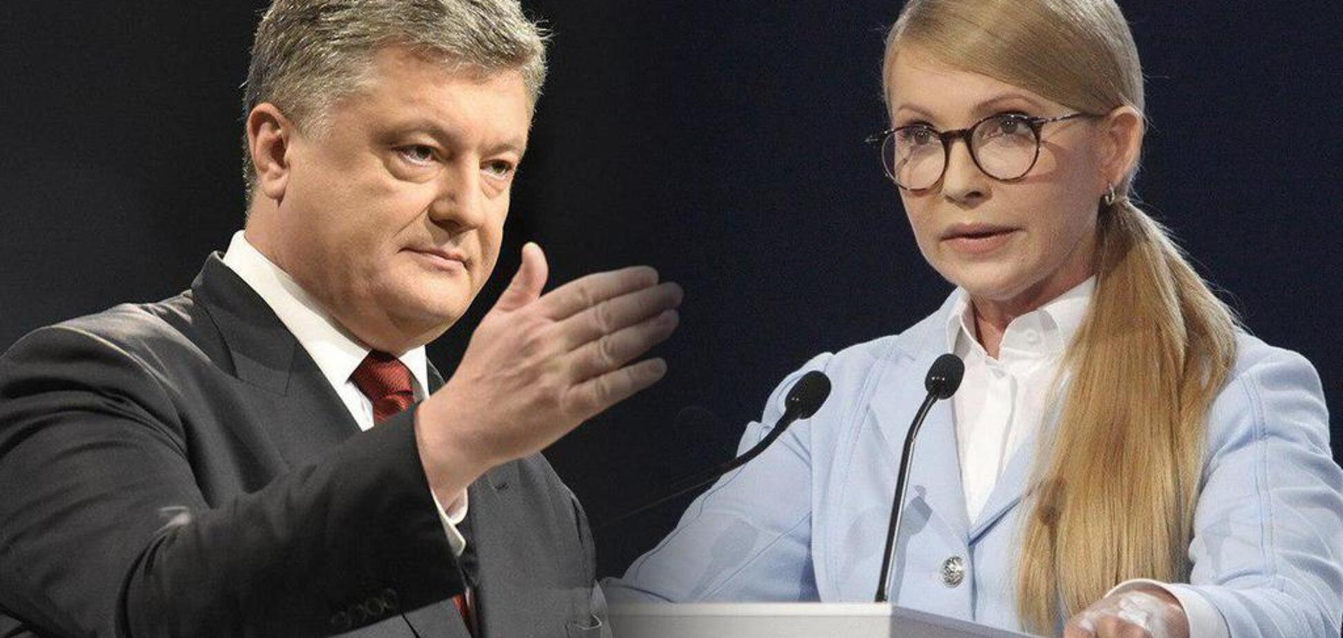 Вибори президента України: Порошенко і Тимошенко напророкували вихід до другого туру