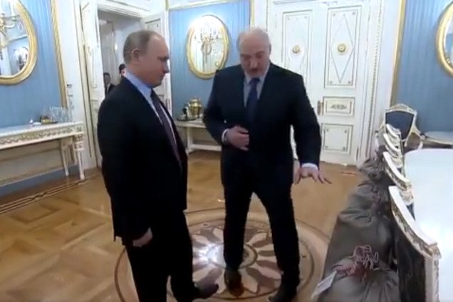 Image result for lukashenko putin potato