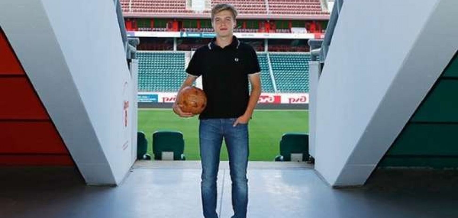 Последние минуты жизни футболиста российского 'Локомотива' попали на видео