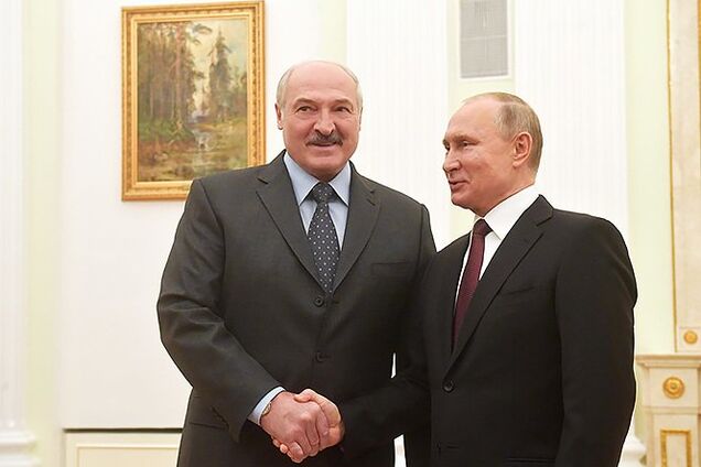 Александр Лукашенко и Владимир Путин