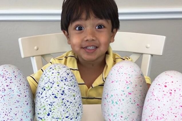 7-летний ребенок: назван самый высокооплачиваемый видеоблогер мира