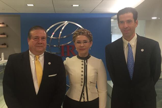 Тимошенко зустрілася з президентом Міжнародного республіканського інституту