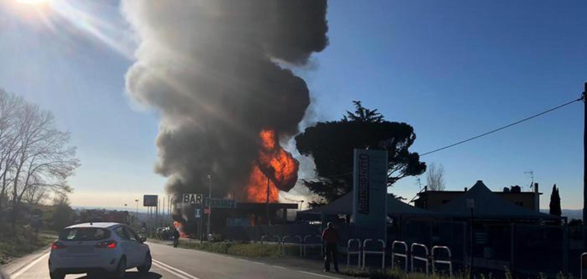 В Італії стався вибух на АЗС: більше 17 постраждалих, є загиблі