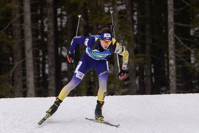 Украинец вошел в топ-6 на Кубке мира по биатлону