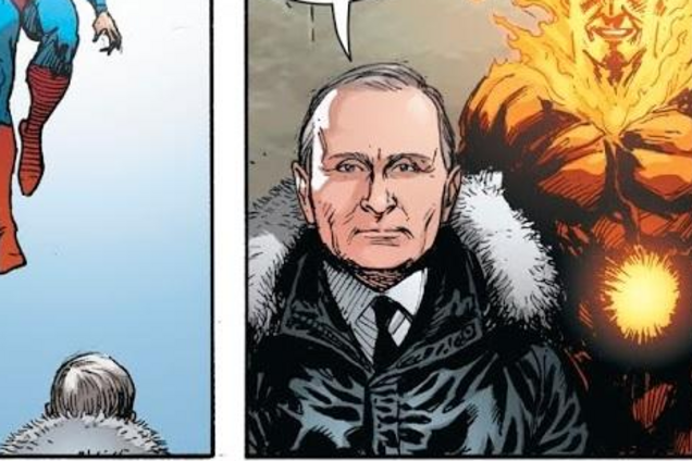 Взрыв Кремля и схватка с Путиным: в США выпустили комикс о войне с Россией