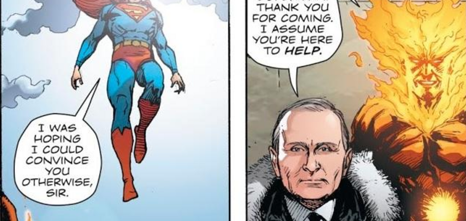 Взрыв Кремля и схватка с Путиным: в США выпустили комикс о войне с Россией