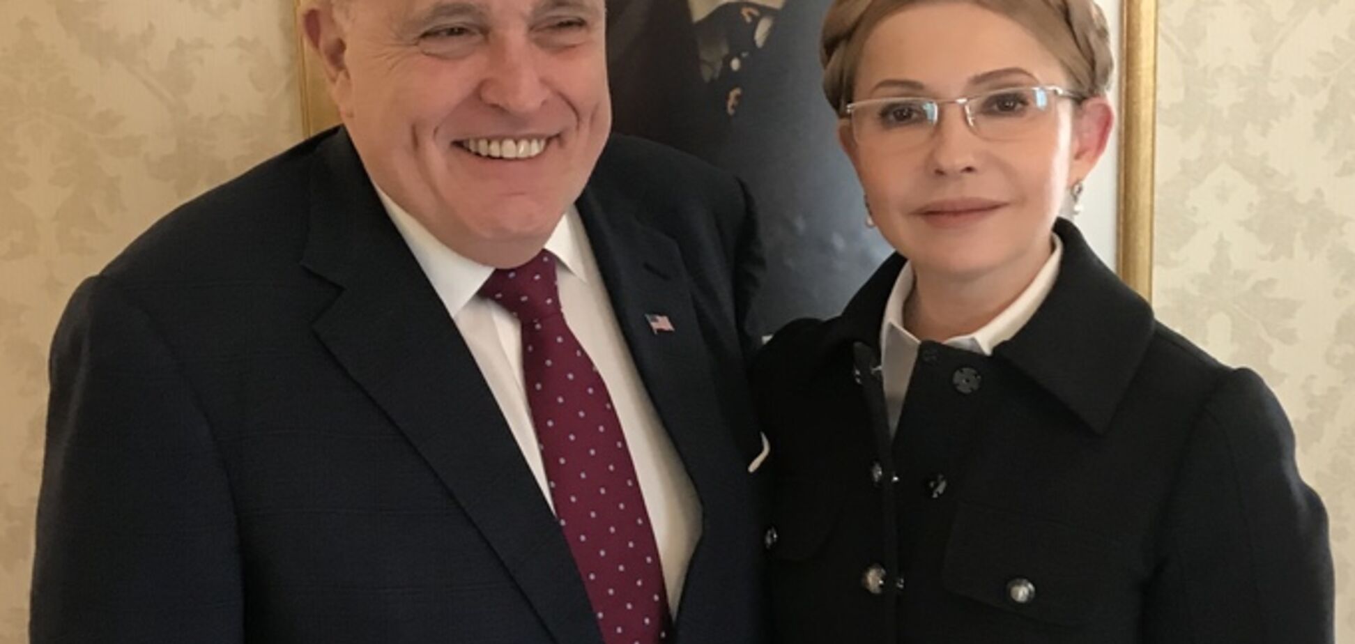 Тимошенко встретилась с экс-мэром Нью-Йорка