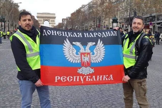 Прапор ''ДНР'' і російський мат: в протестах у Франції знайшли ''вуха Кремля''