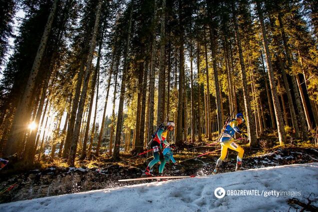 Лучший биатлонист России опозорился на финише, нелепо упустив победу на Кубке мира