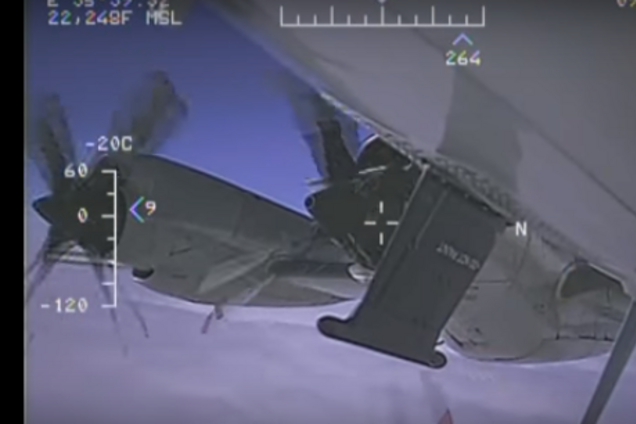 Провокація винищувача РФ над Чорним морем