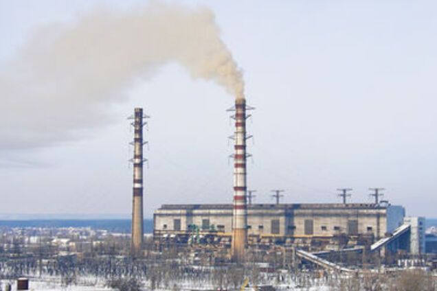 Под Киевом выпал черный снег