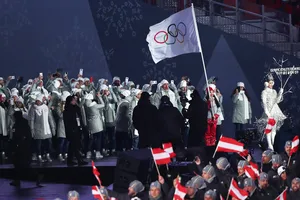 российские спортсмены на Олимпиаде