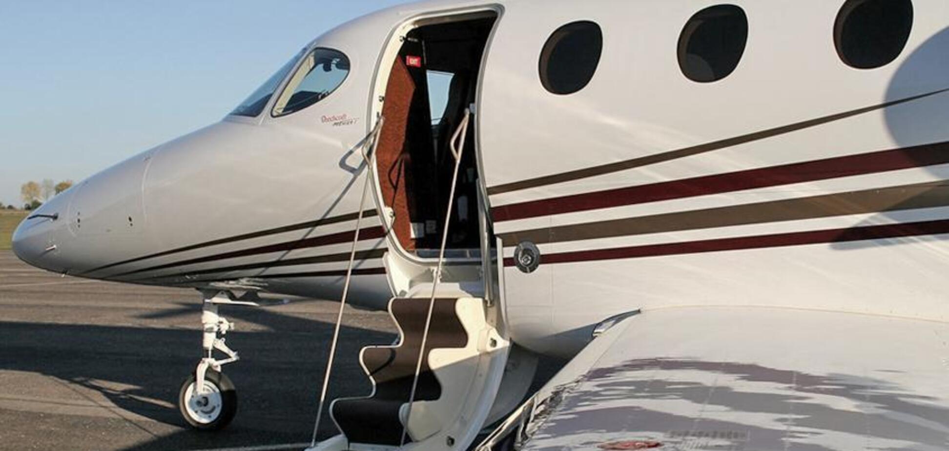 Самолет, которым Саакашвили отправили в Польшу: появились фото роскошного салона