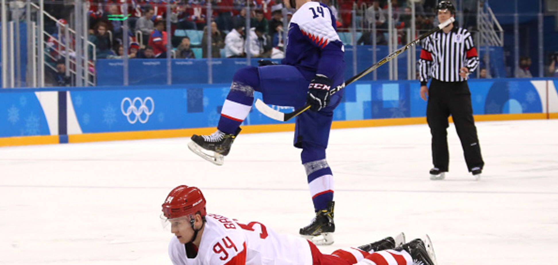 Збірна Росії з хокею дико зганьбилася в стартовому матчі на Олімпіаді