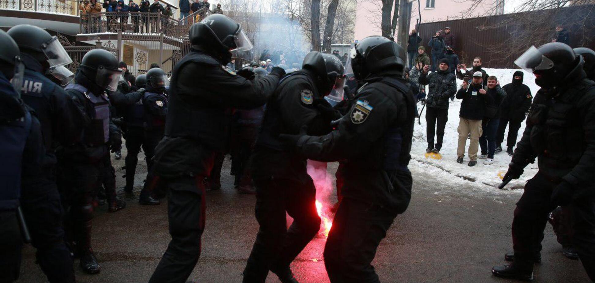 Стрельба возле суда в Киеве: появились свежие фото и видео