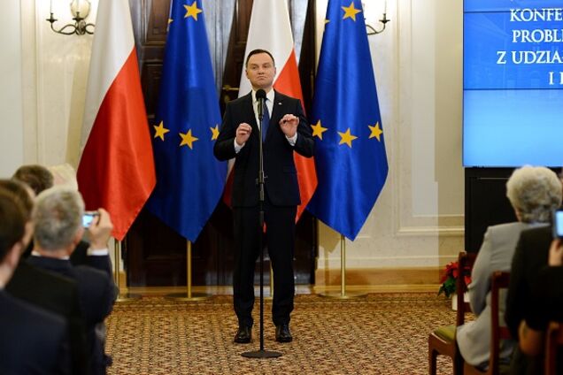 Дуда выступил против новых территориальных претензий Польши к Украине