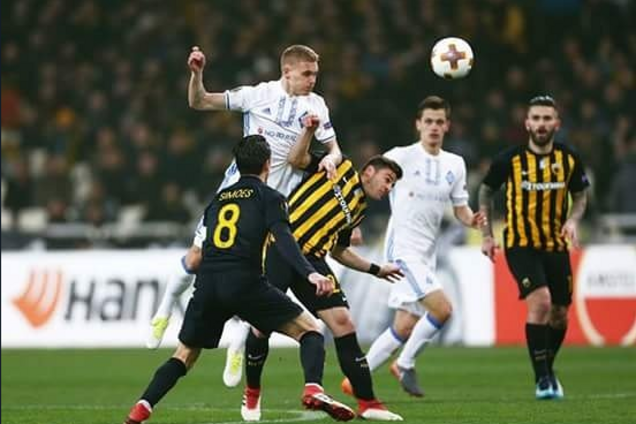 'Динамо' зіграло внічию в першому матчі 1/16 фіналу Ліги Європи