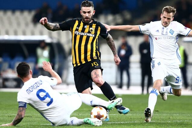 Питбули в Афинах: 'Динамо' стартовало в плей-офф Лиги Европы