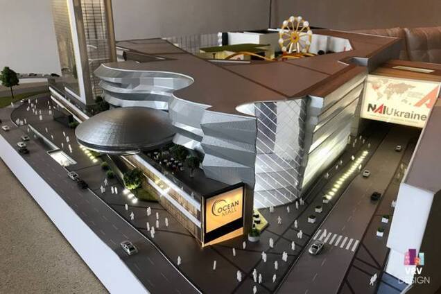 Известная 'тарелка' в Киеве станет частью ТРЦ: опубликованы фото