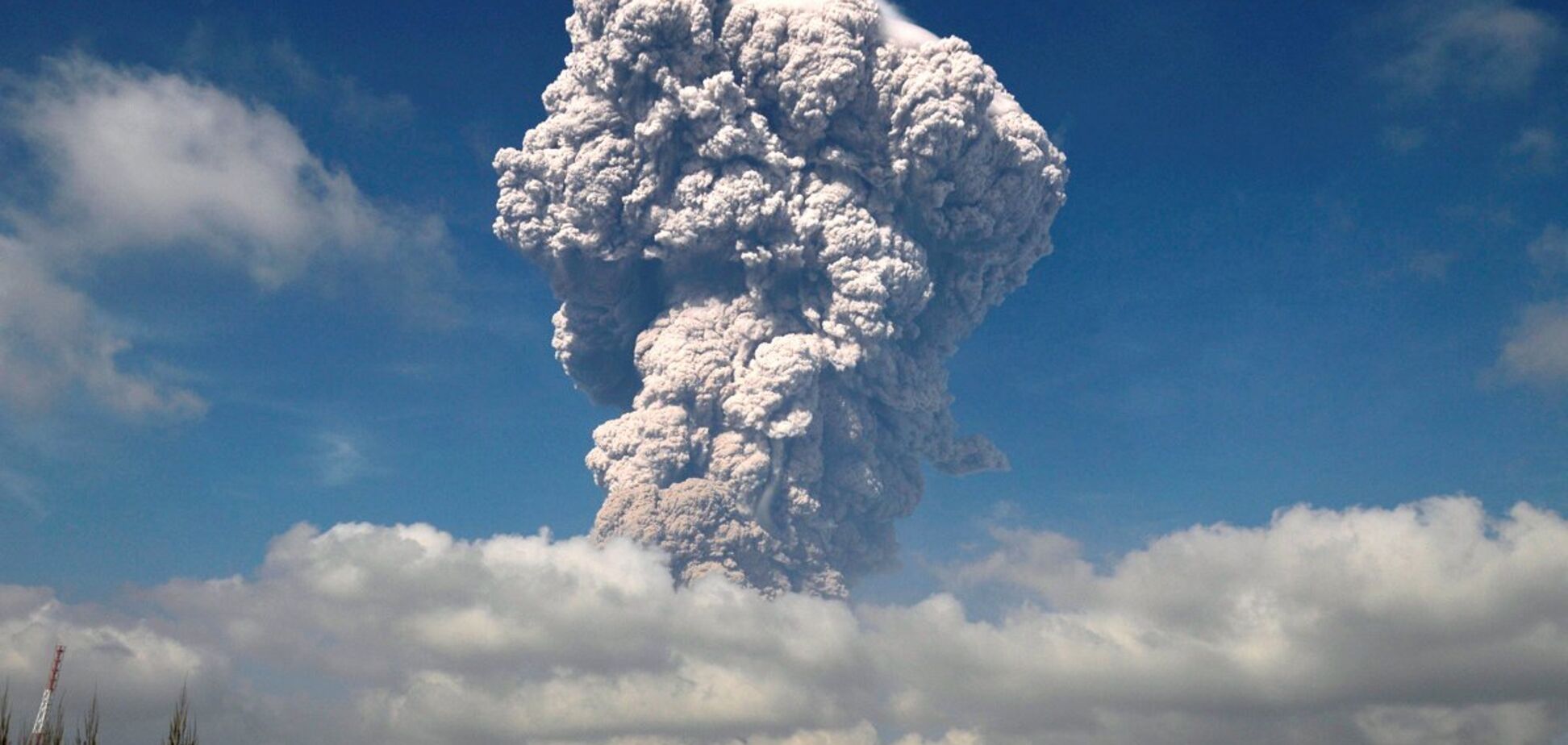 Вулкан на Суматре