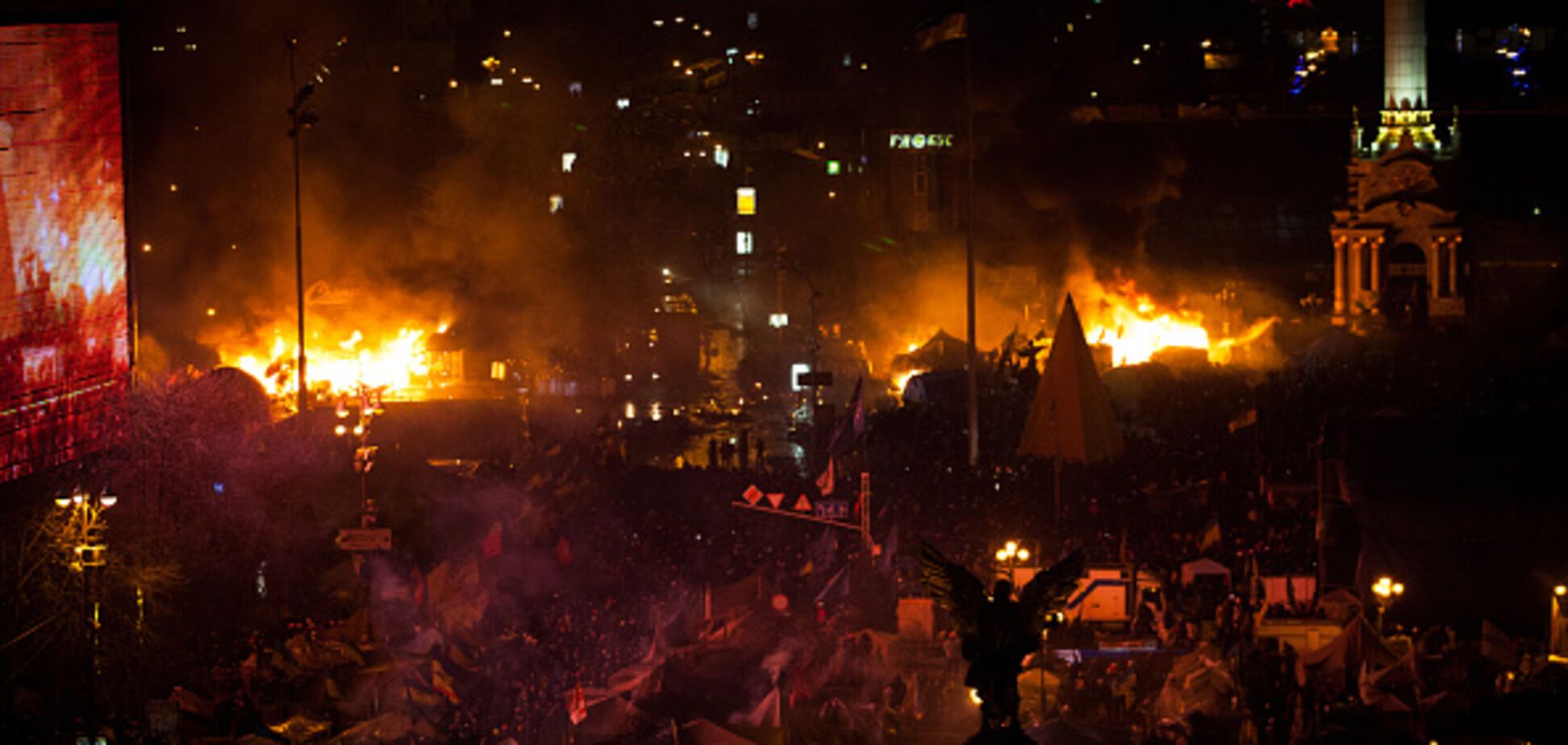 'Спецоперация': опубликовано уникальное видео начала штурма Майдана