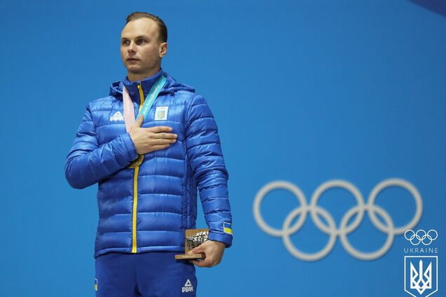 До слез! Появились фото и видео награждения украинского чемпиона Олимпиады-2018