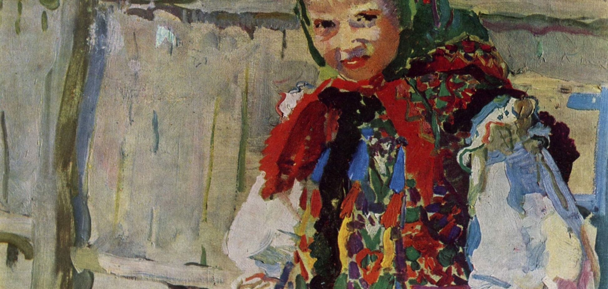 Картина Татьяны Яблонской 'Ануца'