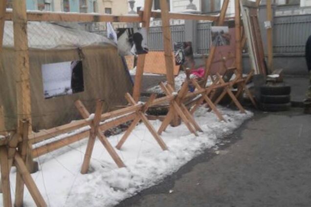 Палаточный городок под Радой