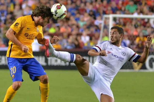 Челси - Барселона: онлайн трансляция матча 1/8 финала Лиги чемпионов