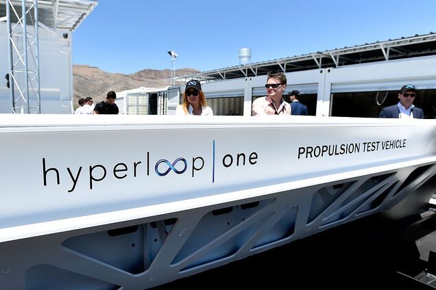 Hyperloop возле Лас-Вегаса
